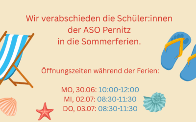 Ab in die Ferien…