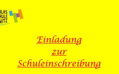 Schuleinschreibung Schuljahr 2026/27