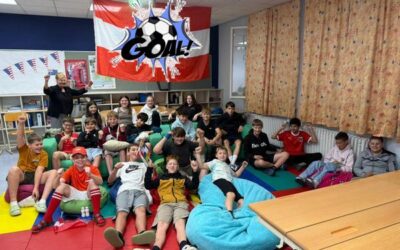 Public Viewing in der MS Pernitz